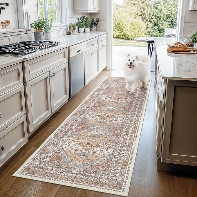 3x6 Runner Rug, Non Slip Washable Rugs - Image 9