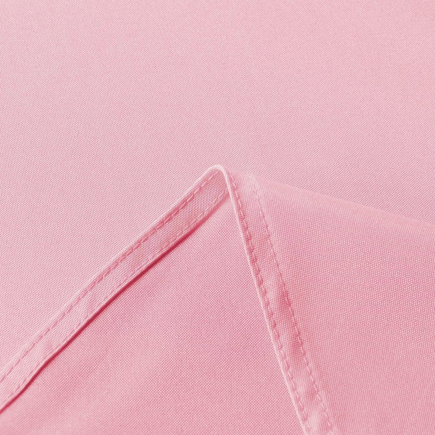sancua Rectangle Tablecloth - 60 x 120 Inch - Stain and Wrinkle Resistant Washable Polyester Table Cloth, Decorative Fabric Table Cover for Dining Tables, Buffet Parties and Camping, Pink