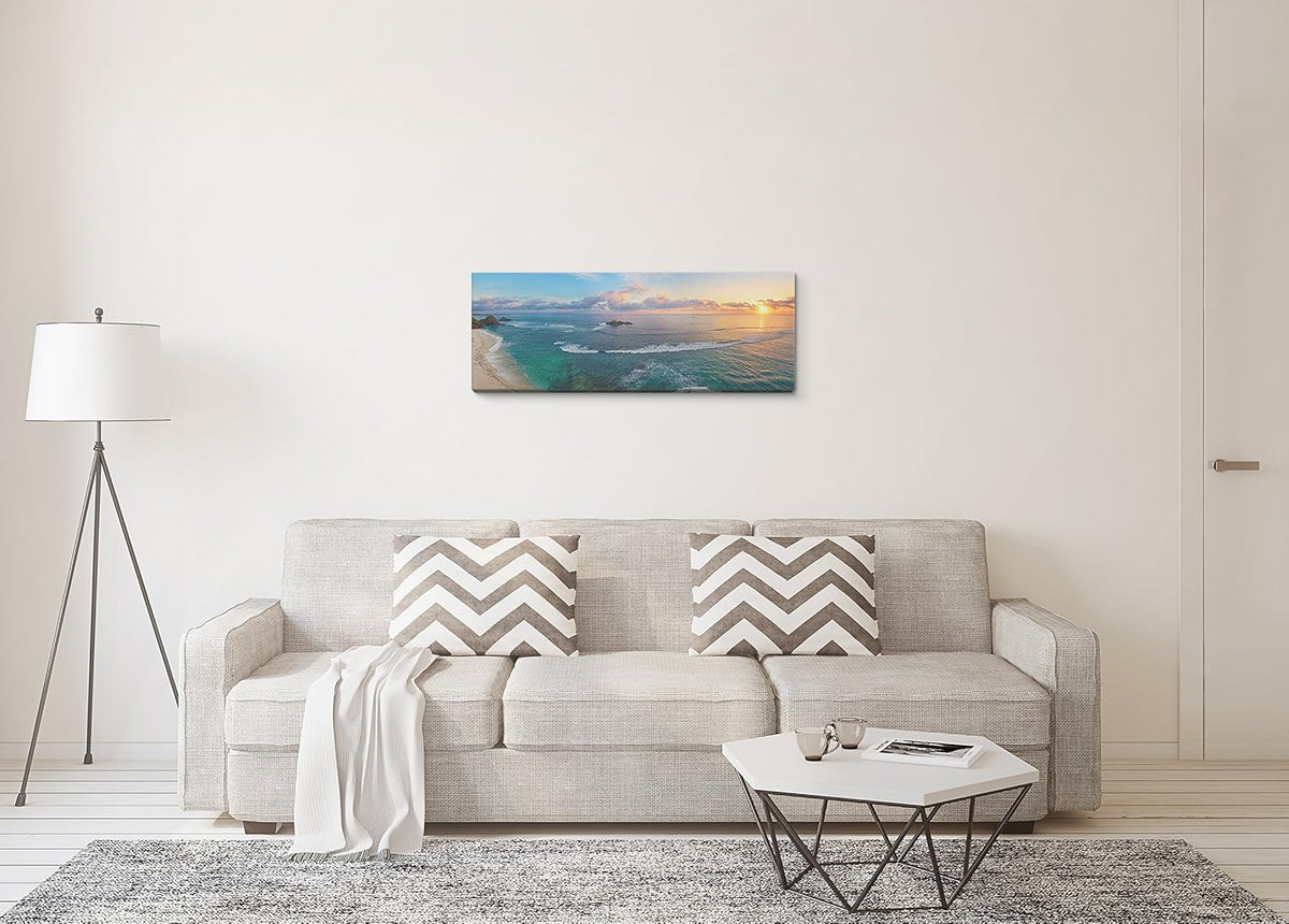 BuildASign Custom Canvas Prints with Your Photos – Personalized Picture To Canvas Wall Art, Perfect for Home Decor, Gifts & Keepsakes, Ready to Hang (12" L x 36" W x 1.5”D)