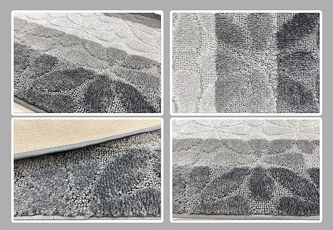 29 Ft Gray Extra Long Hallway Runner Rug, Non Slip Washable, Pet Friendly | - Image 6