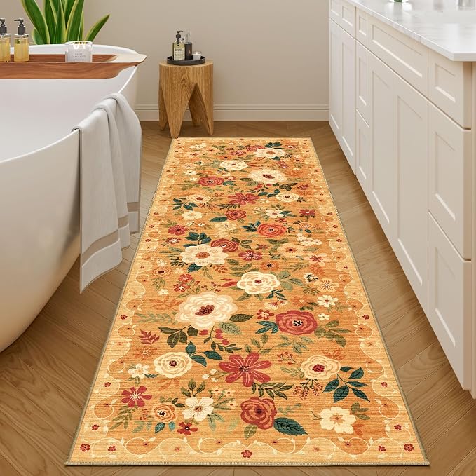 DUKINO 2.6x8 Runner Rug, Washable Runner Rug - Image 6