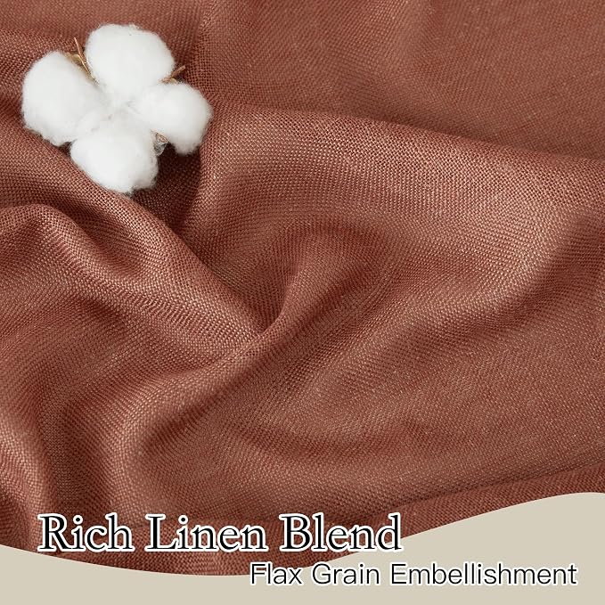 RYB HOME Sheer Curtains 102 inches, Extra Long Floor to Ceiling Curtains | Half - Image 3