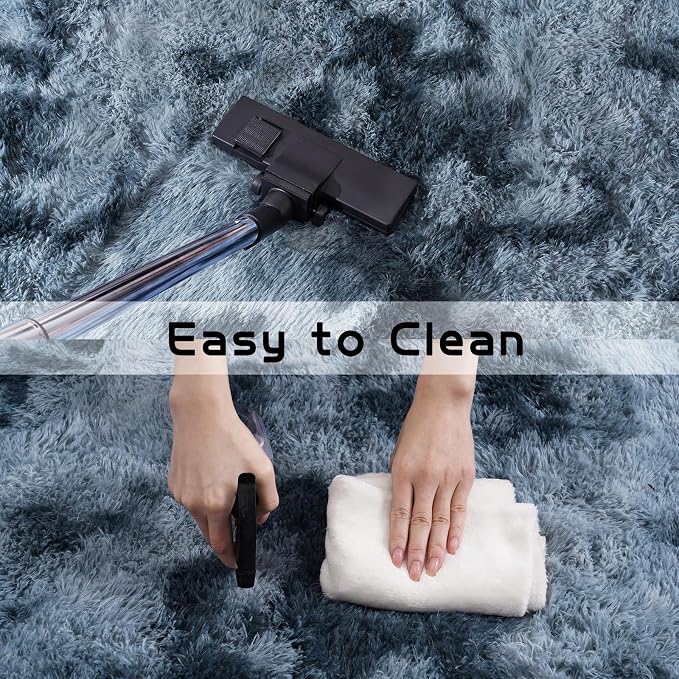 Super Fluffy Area Rug for Living Room 5x7, Shaggy Carpet - Image 5