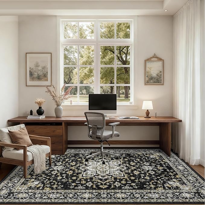 6x9 Area Rugs Living Room: Washable Rug - Image 6