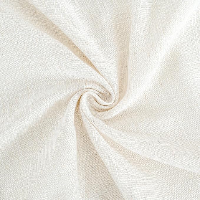 BGment Linen Cafe Curtains, 30 Inch Long Drapes - Image 7