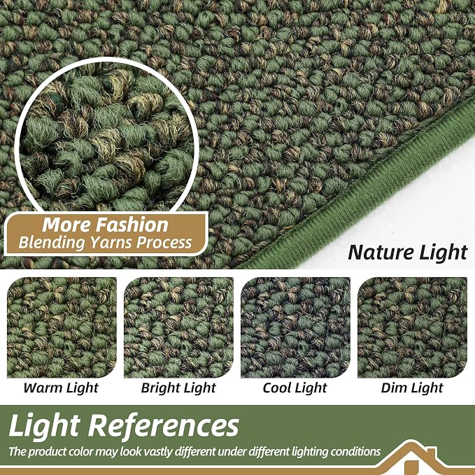BEQHAUSE Kitchen Rugs 20"x32", Non-Slip Kitchen Mats - Image 5