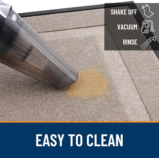 OLANLY Front Door Mat Outside 71x23, All-Season Heavy-Duty Rubber Doormat | - Image 5