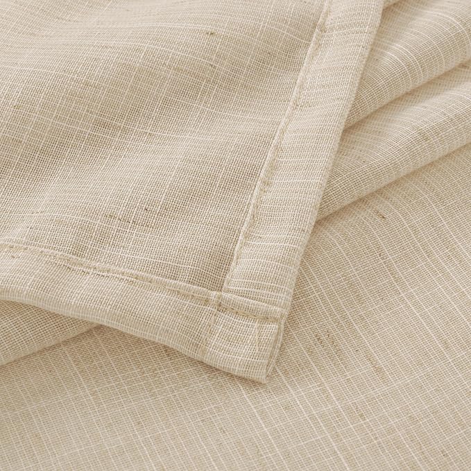 BGment Linen Curtains 98 Inches Long - Image 9