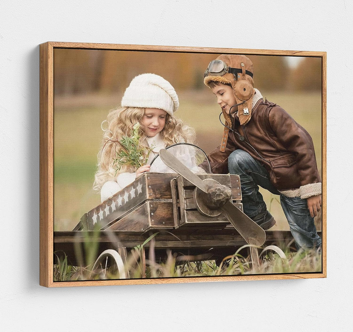 Personalized Custom Canvas Prints: Photo On Canvas (Light Brown, 24X32) Transform Your Photos into Stunning Framed Wall Art Digitally Printed Photo To Canvas Ideal for Home Decor, Gifts Keepsakes.