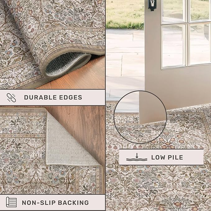 Washable Living Room Rug 10x12 - Image 4