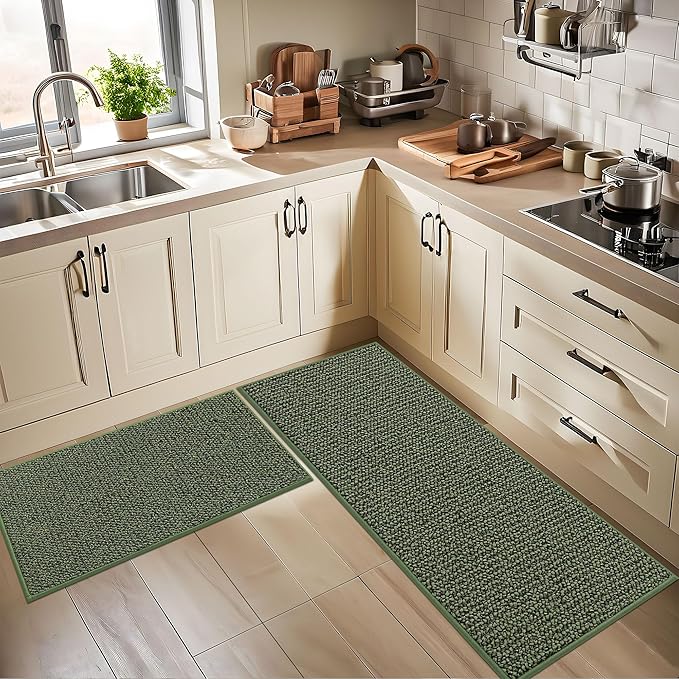 BEQHAUSE Kitchen Runner Rugs 24"x84", Kitchen Mats - Image 8