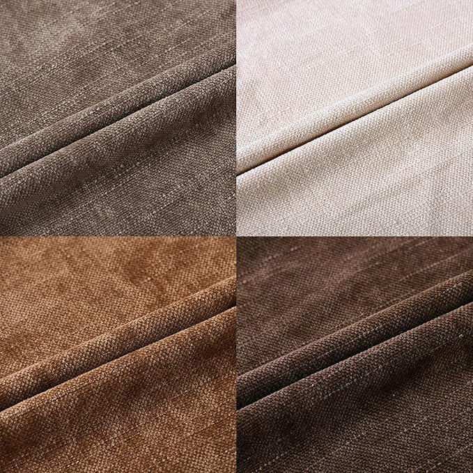 Set of 4 Soft Textured Decorative Throw Pillow Covers 20x20 Inch Cozy Farmhouse - Image 7