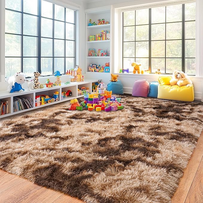 9x12 Area Rug for Living Room, Shag Large Rug for Bedroom - Image 3