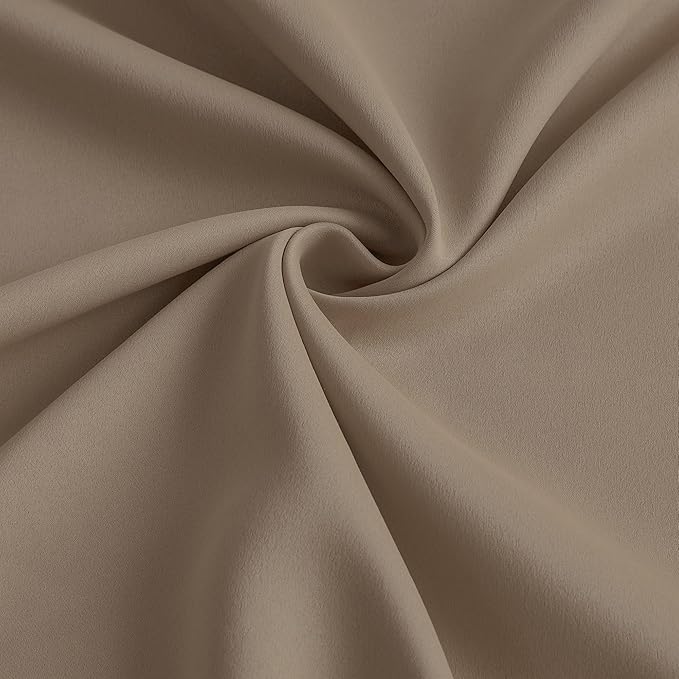 Blackout Bedroom Curtains 63 Inches Long, Thermal Insulated Short Pinch Pleated - Image 7