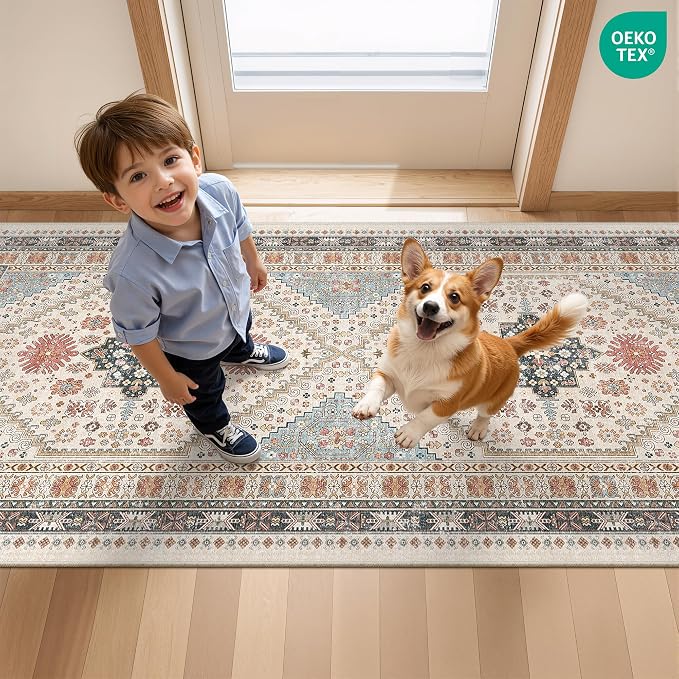 Runner Rug 2x6, Non Slip Washable Rugs - Image 9