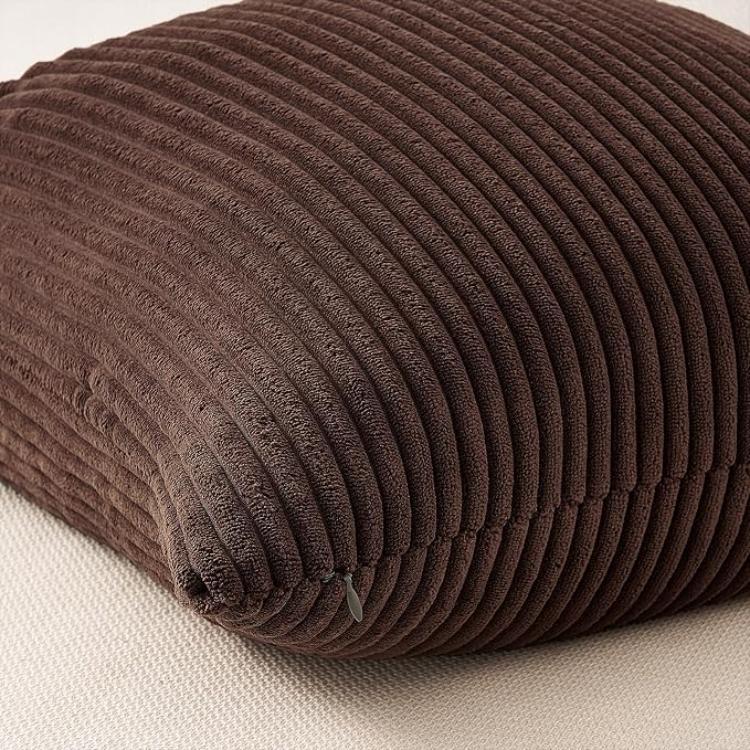 Topfinel Gold Brown Gradient Fall Pillow Case Rustic Throw Pillow Covers 22x22 - Image 7