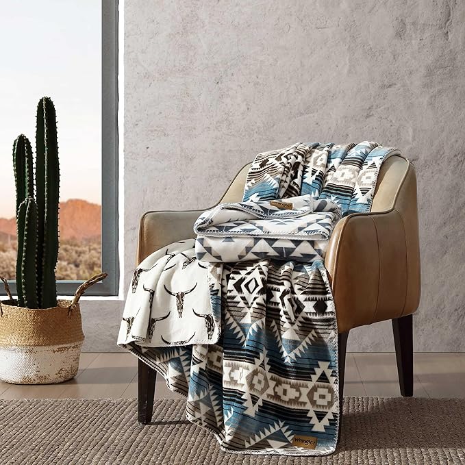 Wrangler - Blanket, Soft & Reversible Flannel Bedding - Image 3