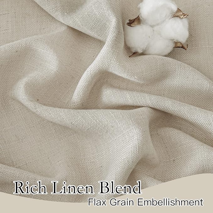 RYB HOME Extra Wide Sheer Curtains - Image 4