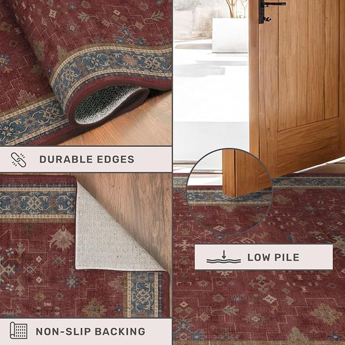 Oriental 8x10 Large Area Rugs for Living Room - Image 5