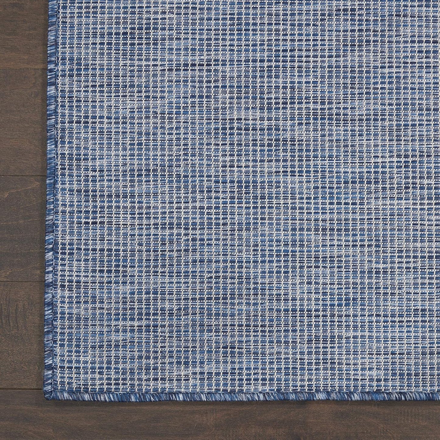 Nourison Positano Navy Blue 2' x 6' Area Rug Easy Clean, Non Shedding, Bed Room, Living Room, Dining Room, Kitchen (6' Runner)