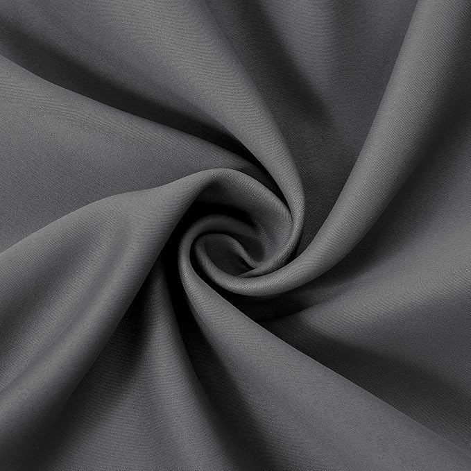Frost Grey Blackout Curtains 34 x 84 Inch Length/Set of 2 Curtain - Image 5
