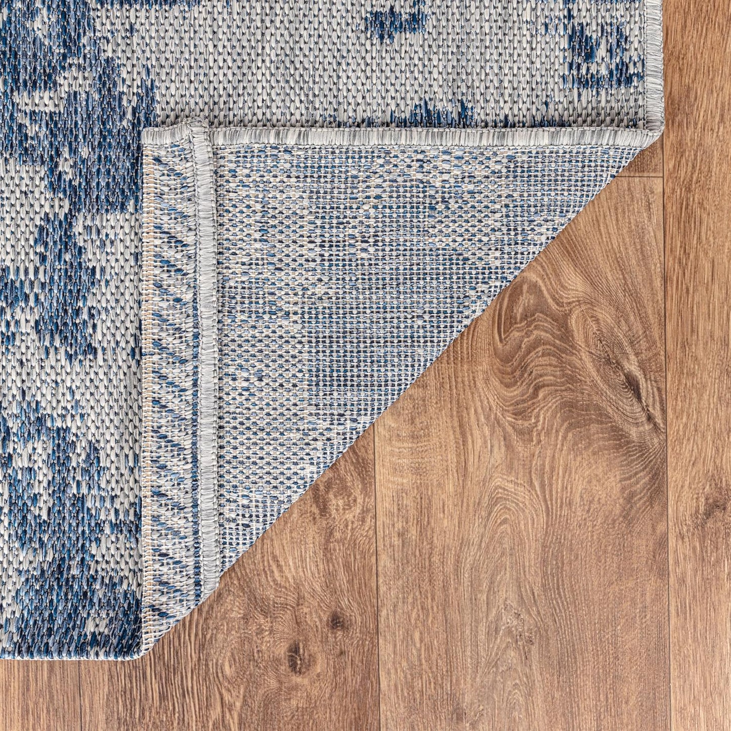 Keen Home Design Terrace Outdoor Runner Rug - 2x10 Washable Indoor/Outdoor Rug for Patio, Kitchen, Balcony, Beach, Garden, Deck and Porch, Size: 2'2"x9'11"