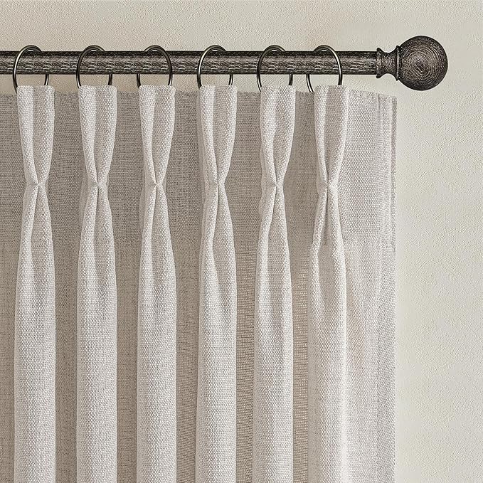 54 Inch Short Greyish Brown Curtains by PleatedDrapes